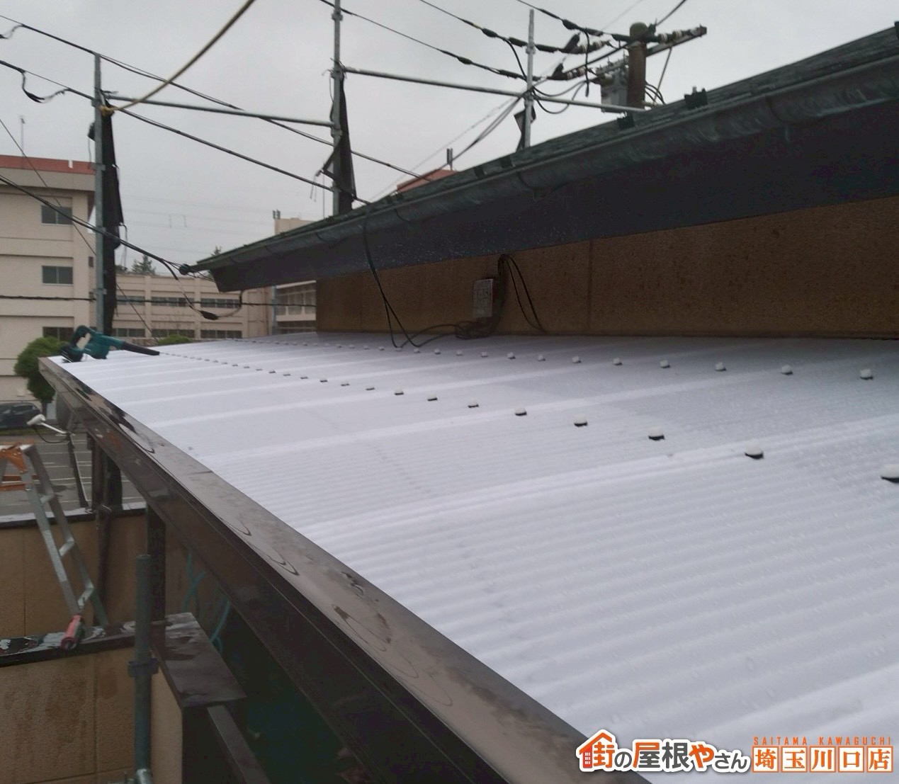 波板ポリカ交換後